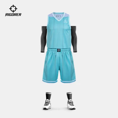 Rigorer-Sportbekleidung für Herren, leicht, individuelles Design, reine Farbe, Joggen